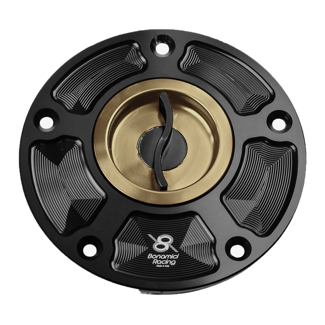 Tapa de tanque con cierre rápido Bonamici Racing Kawasaki ZX-6R/636/RR (07-17) FC070 
