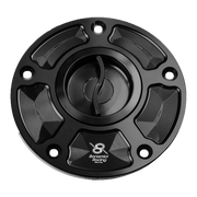 Tapa de tanque con cierre rápido Bonamici Racing Kawasaki ZX-6R/636/RR (07-17) FC070 
