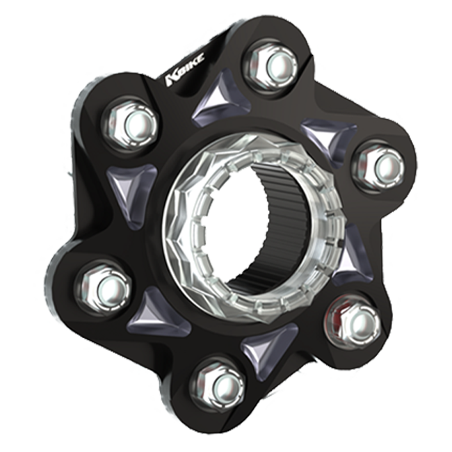Porta-piñón de cadena de aluminio bicolor K-Bike Ducati Panigale V4/S/R (18-24) FC09 