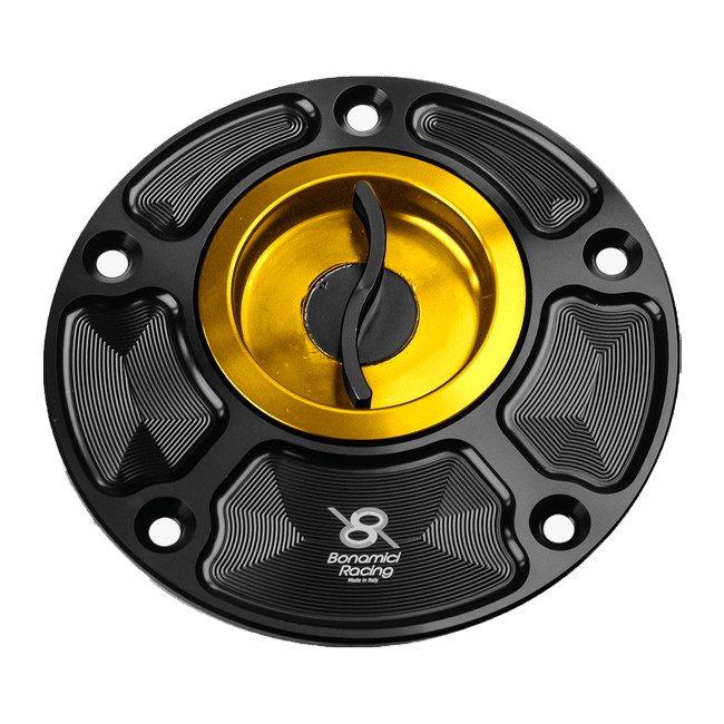 Tapa de tanque con cierre rápido Bonamici Racing Yamaha YZF-R6 (03-25) FC110 