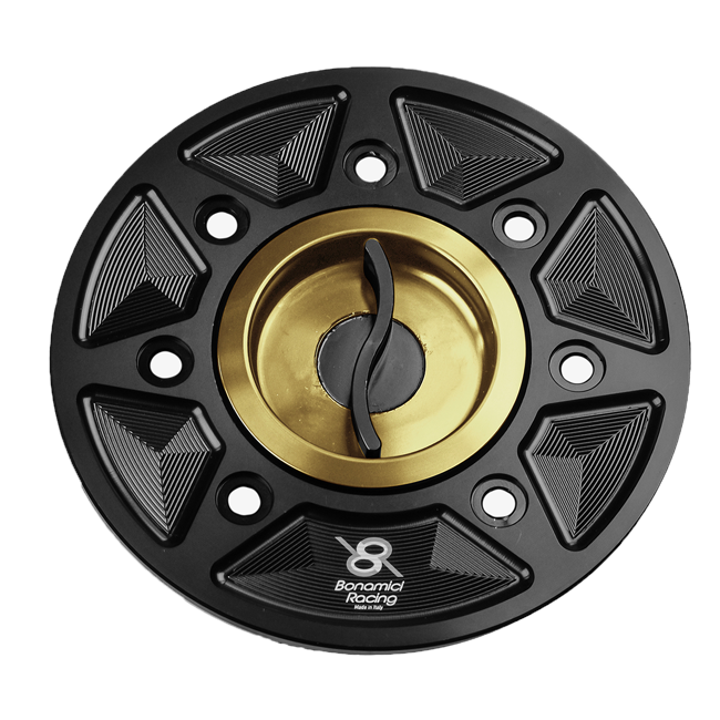 Tapa de tanque con cierre rápido Bonamici Racing Kawasaki ZX-6R/636/RR (19-25) FC170 