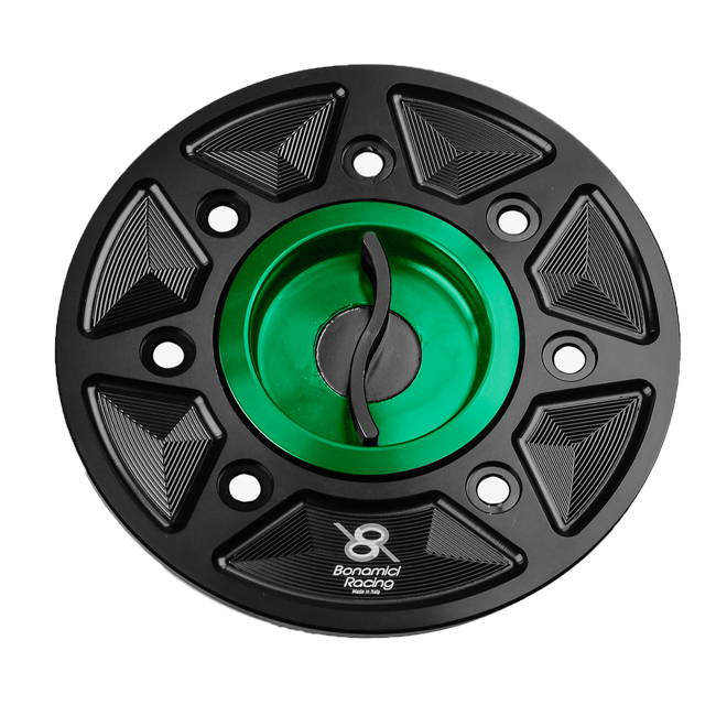 Tapa de tanque con cierre rápido Bonamici Racing Kawasaki ZX-10R/RR (21-25) FC170 