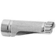 LighTech Repuesto de estribo fijo 75 mm – Plata/Negro | FTR1098 