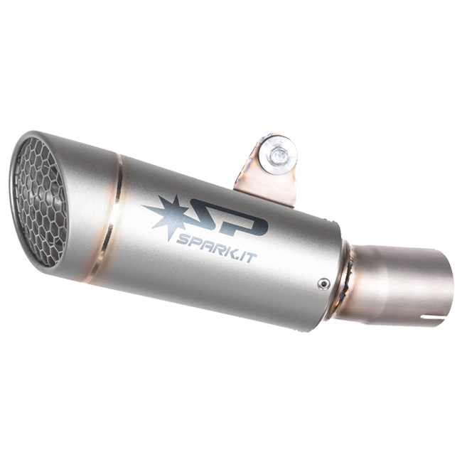 Escape Spark Slip-On Grid-O Titanium BMW S1000RR K67 (19-25) GBM0702 