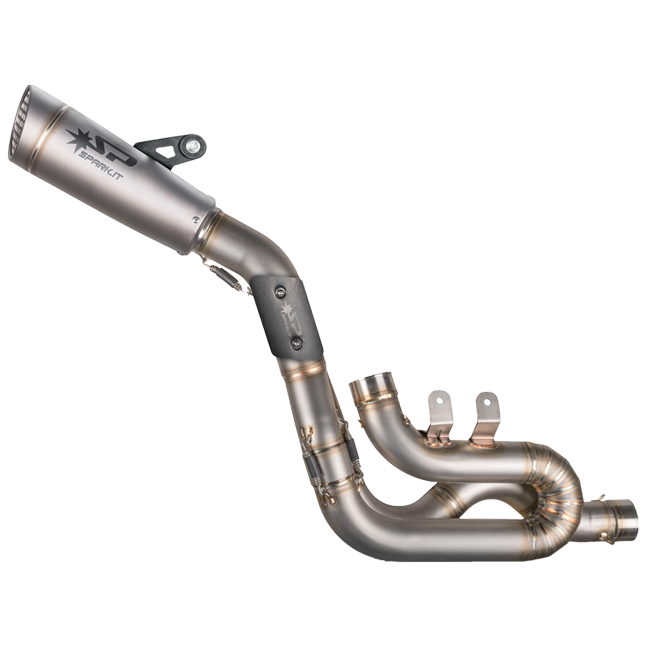 Sistema de escape semi-completo de acero inoxidable para Ducati Panigale V4/S/R (18-24) GDU8840GRID 
