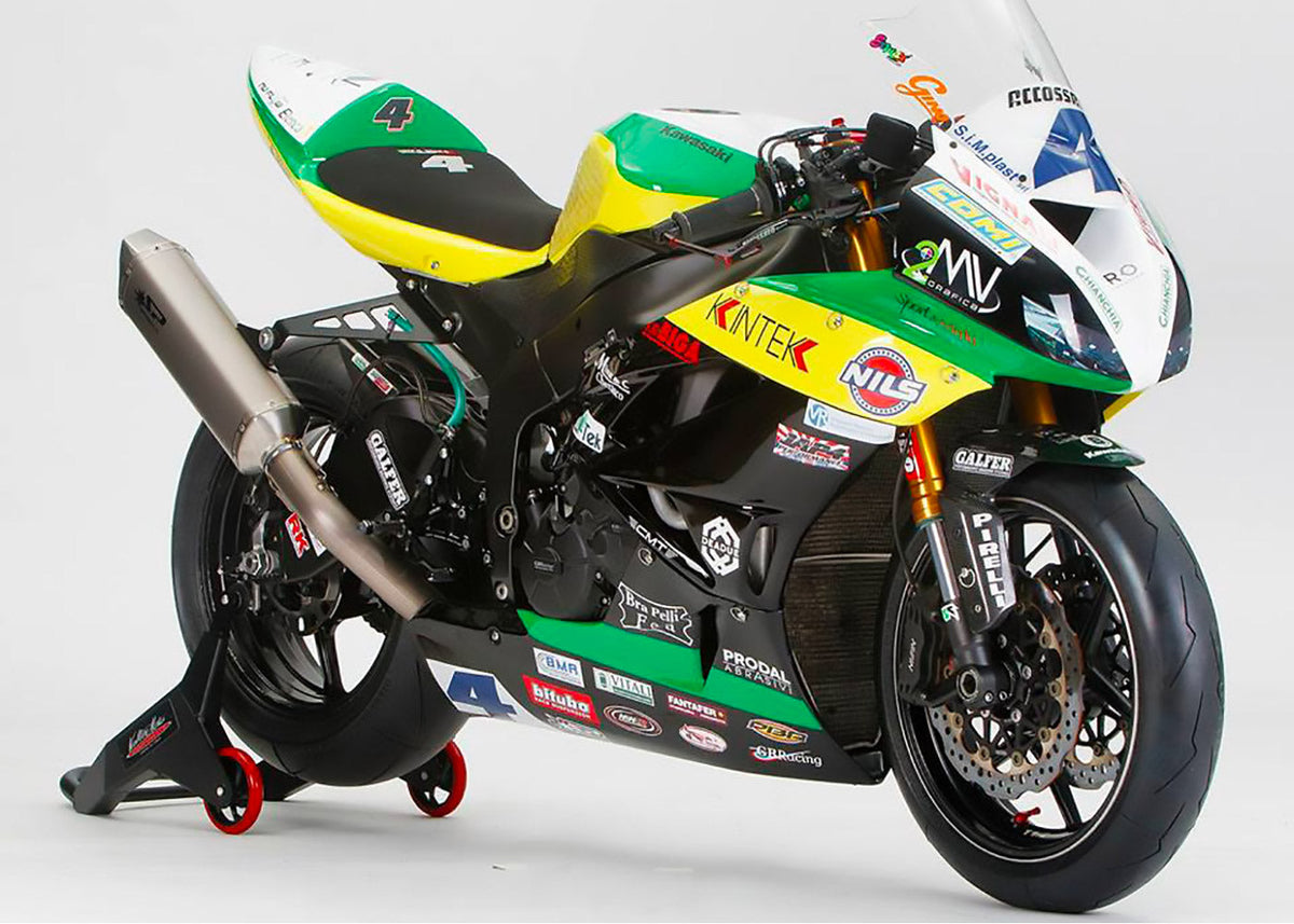 Spark Exhaust Krümmer Racing Collector d.60 Edelstahl Kawasaki ZX-6R (09-26) GKA8806