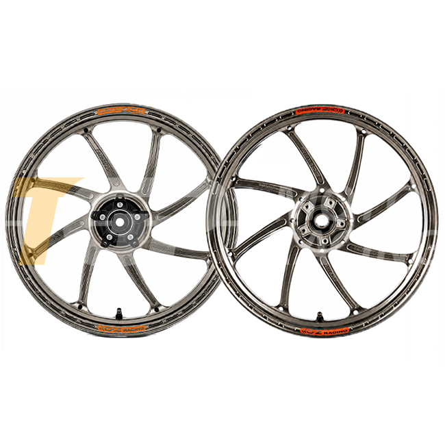OZ GP Replica GP-8R de aluminio Llantas Juego para Aprilia RSV4/1100 Factory/RF/RR (17-20) 