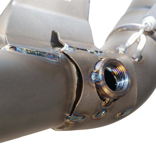 Spark Exhaust Halbkomplette Anlage Satz Konix Evo D.60 Titanium Yamaha R1/R1M (15-26) GYA8883T
