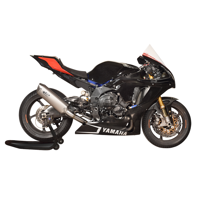 Spark Exhaust Halbkomplette Anlage Satz Force D.60 Edelstahl Yamaha R1/R1M (15-25) GYA8878T