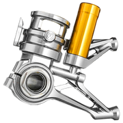 Juego de pie de horquilla CNC de 100 mm "GP Style" Motocorse Ducati Panigale V4/S/R (18-24) 