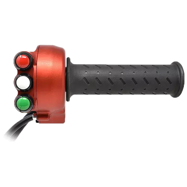 Cuerpo del puño del gas con interruptor de manillar integrado JetPrime Aprilia RS 660 (20-25) JP ACC 660 