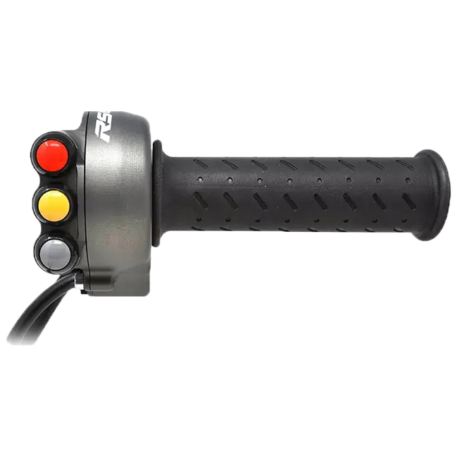 Gasgriffgehäuse mit integriertem Lenkerschalter JetPrime Aprilia RSV4 (21-26) JP CO AP660RV