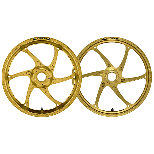 Set de aluminio OZ Gass RS-A Llantas para Aprilia RS 660 (20-25) 