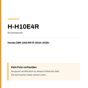 Akrapovic Krümmerrohr Honda CBR 1000 RR-R (24-26) H-H10E4R — Platzhalter, kein Herstellerfoto verfügbar