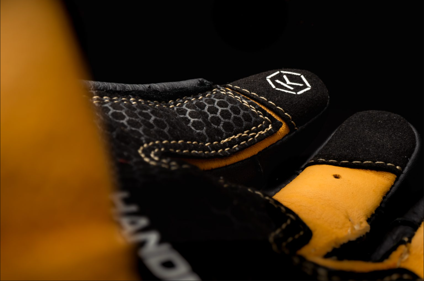 Knox Handroid MK5 guantes de cuero de competición | Hombre | Rojo | 11769404105 