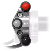 Interruptor de manillar para JetPrime JP ACC 109 acelerador de puño Aprilia RSV4/RR/1100 Factory (21-26) JP PLD 160 