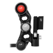 Lenkerschalter Race rechts mit Leerlaufhebel JetPrime Ducati Panigale V4 R (26) JP PDR DU040 – universelles Lochbild