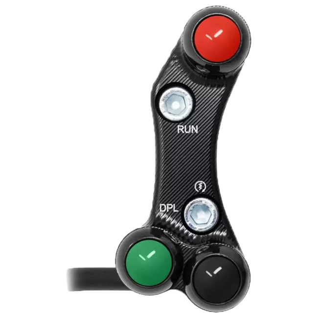 Interruptor de manillar derecho JetPrime Ducati Panigale V4/S (18-24) JP PLD 020 