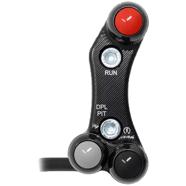 Interruptor de manillar Race derecho JetPrime Ducati Panigale V4/S (2025) JP PLDR / PLDRB 056 