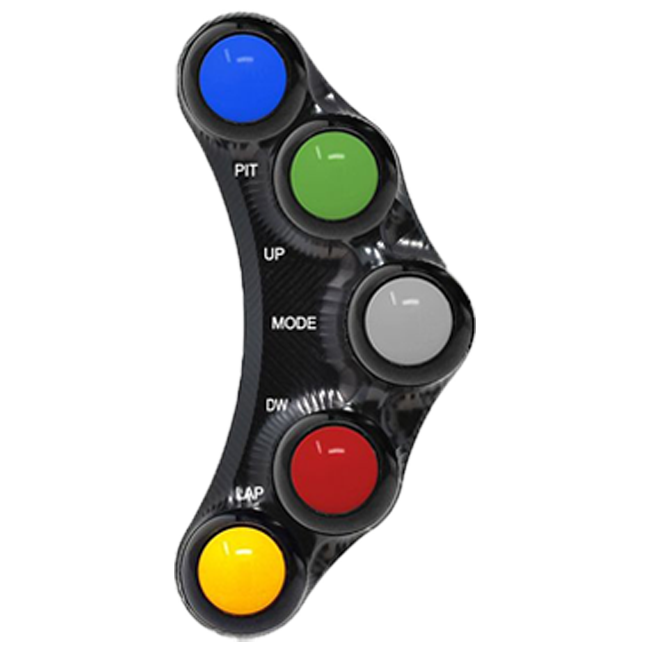 Interruptor de manillar Race izquierdo JetPrime Kawasaki ZX-10 R/RR (16-20) JP PLSR 004 