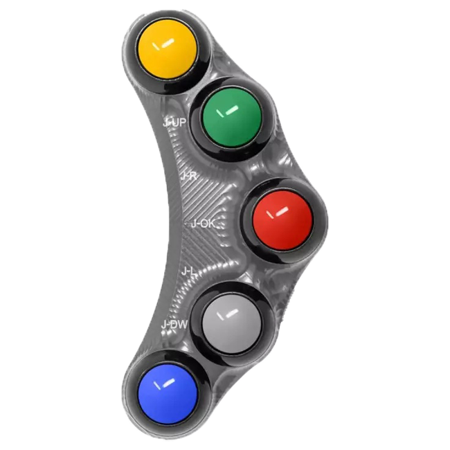 Interruptor de manillar Race izquierdo JetPrime Aprilia RSV4/1100 Factory/RF/RR (17-20) JP PLSR 009 RF 