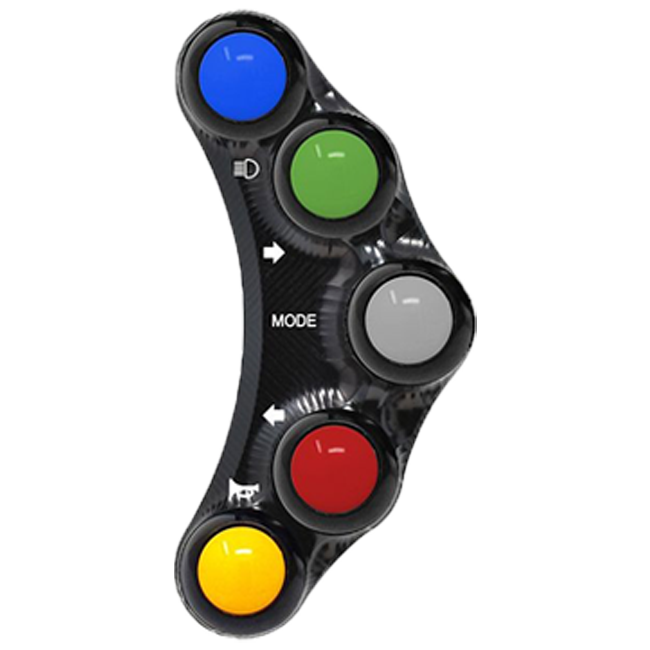 Interruptor de manillar Street izquierdo JetPrime Suzuki GSX-R 1000 (17-23) JP PLS 011 