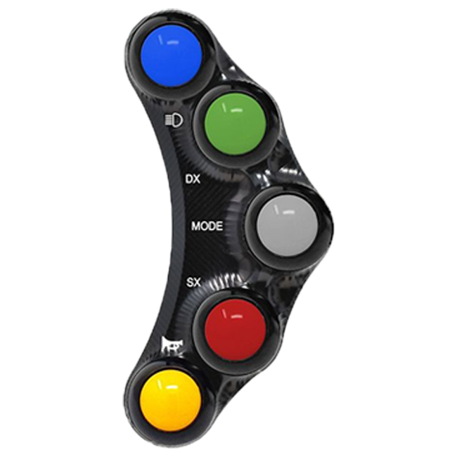 Interruptor de manillar Street izquierdo JetPrime Honda CBR 1000 RR SC77 (17-19) JP PLS 017 