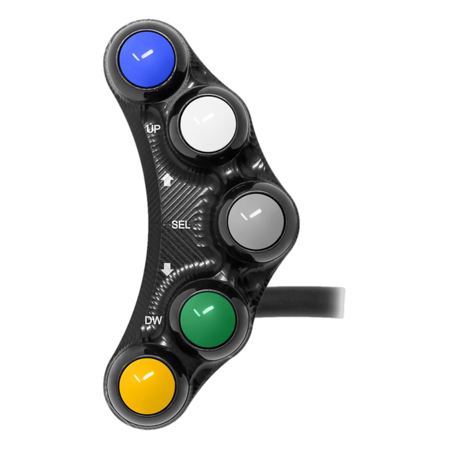 Lenkerschalter Sport links JetPrime Ducati Panigale V4 R (26) JP SPS 003 – für I2M-Dashboard