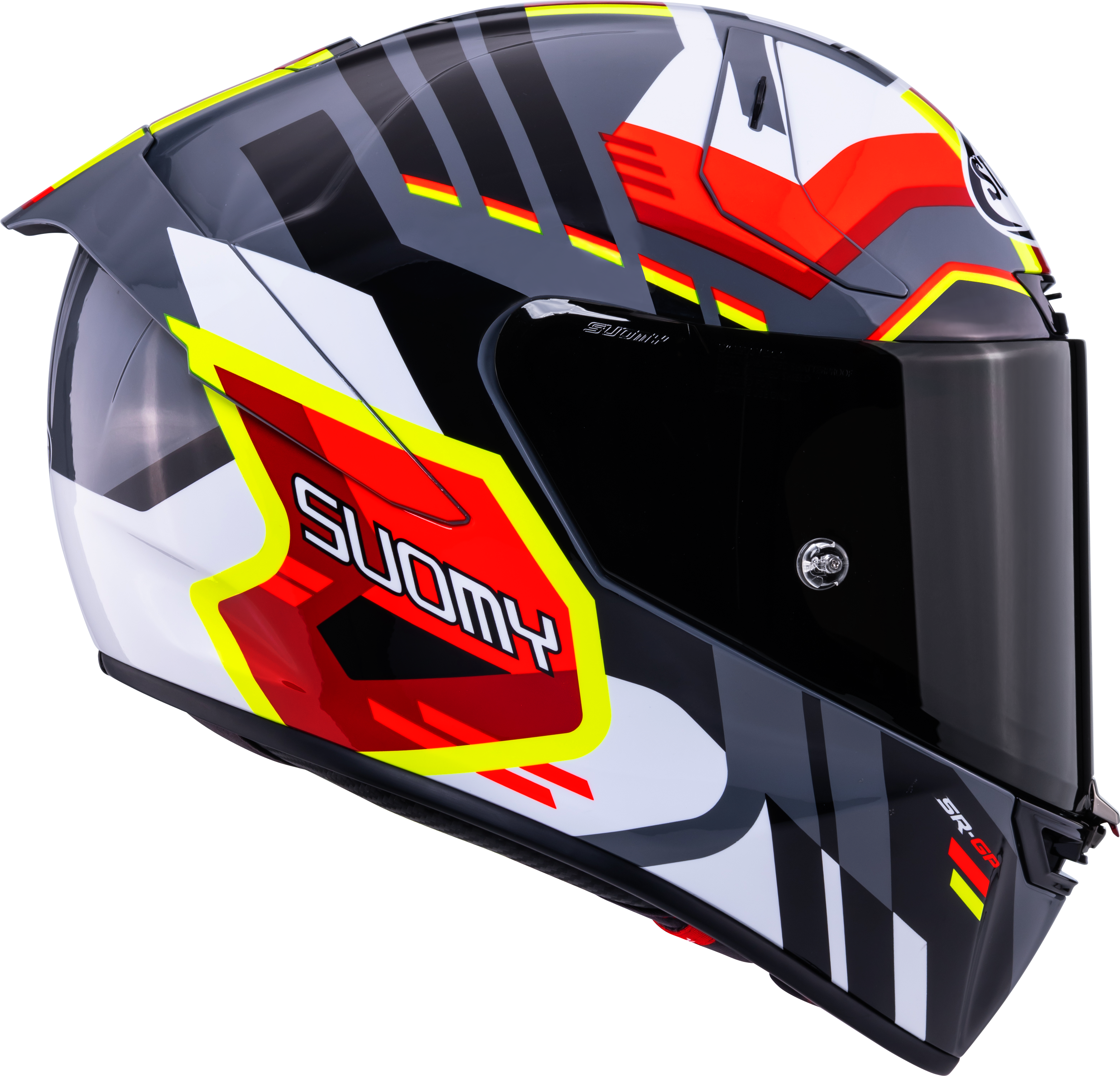 Suomy SR-GP Evo Casco Infrarrojo Blanco/Negro/Rojo K6S20024 