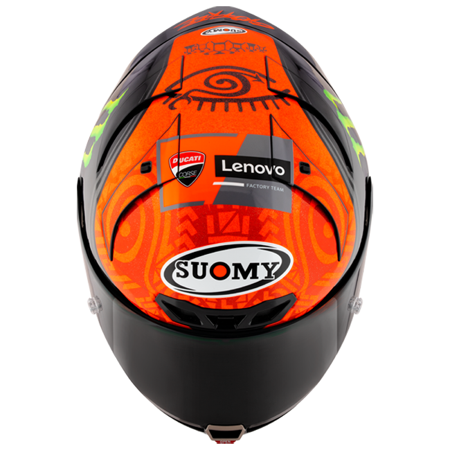 Suomy S1-XR GP Casco Francesco Pecco Bagnaia Monster Replica 2023 K6SX0001 