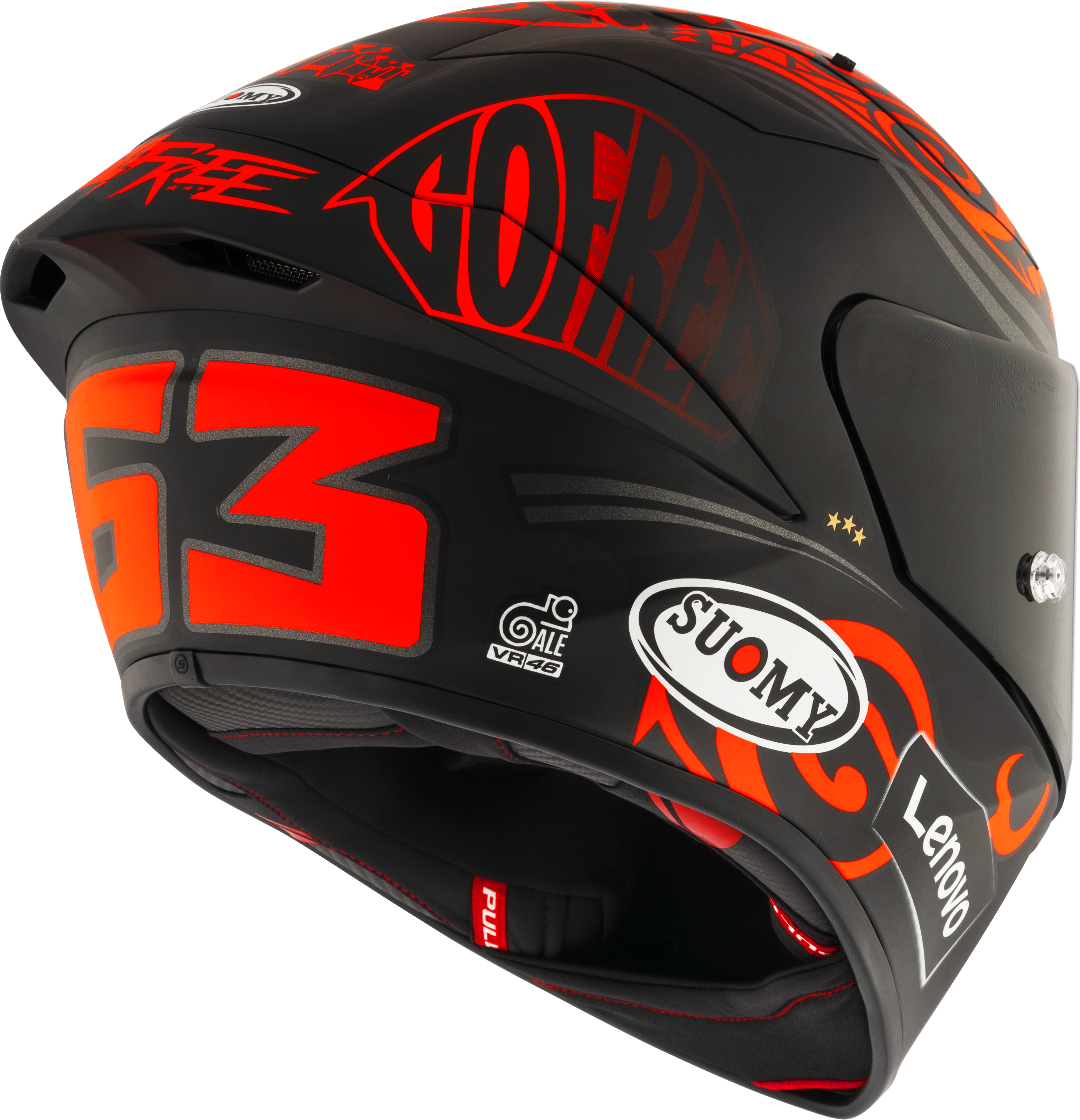 Suomy S1-XR GP Casco Francesco Pecco Bagnaia Réplica 2024 K6SX0012 