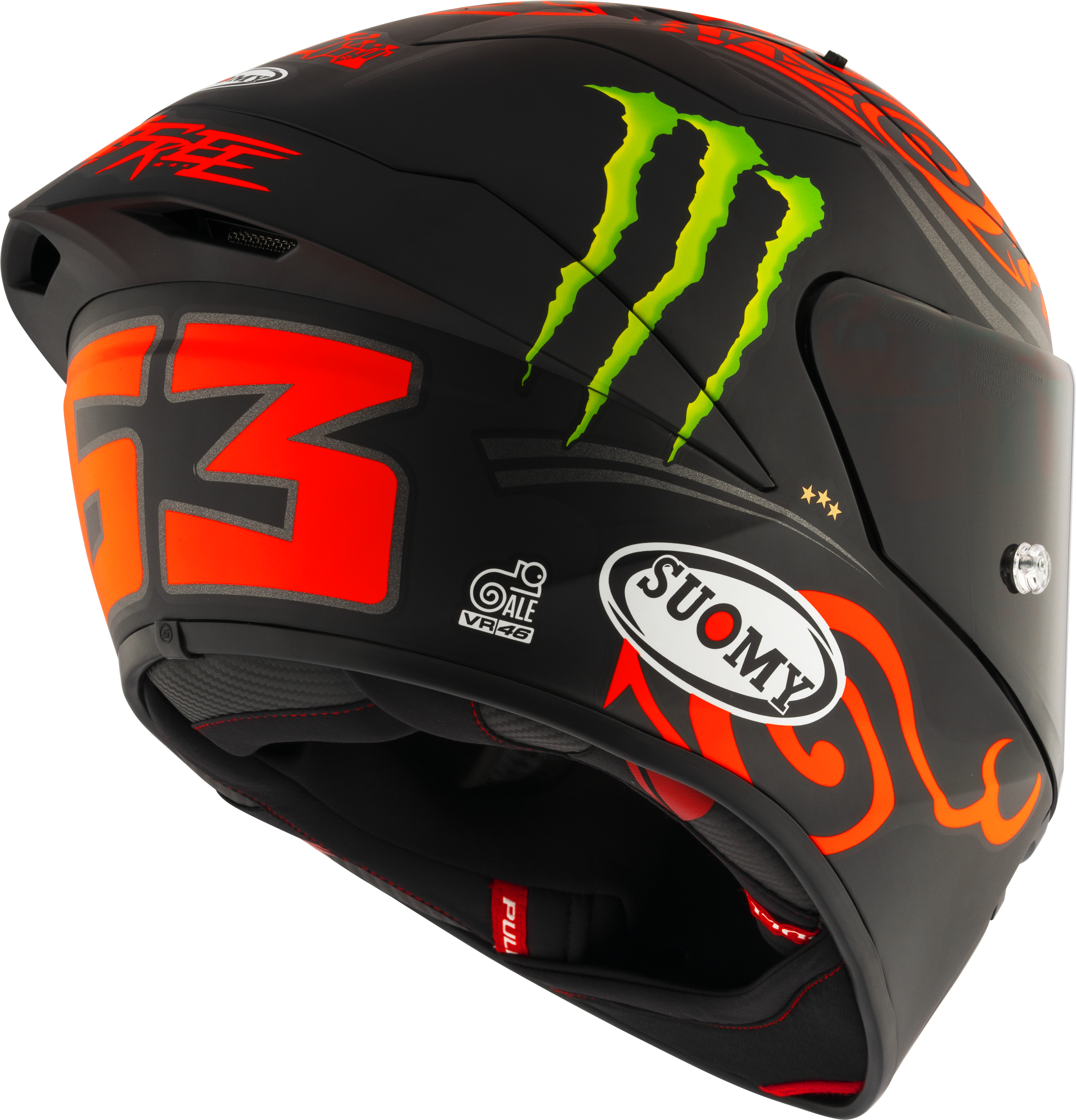 Suomy S1-XR GP Casco Francesco Pecco Bagnaia Replica Monster 2024 K6SX0013 
