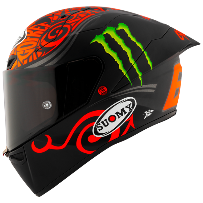 Suomy S1-XR GP Casco Francesco Pecco Bagnaia Replica Monster 2024 K6SX0013 