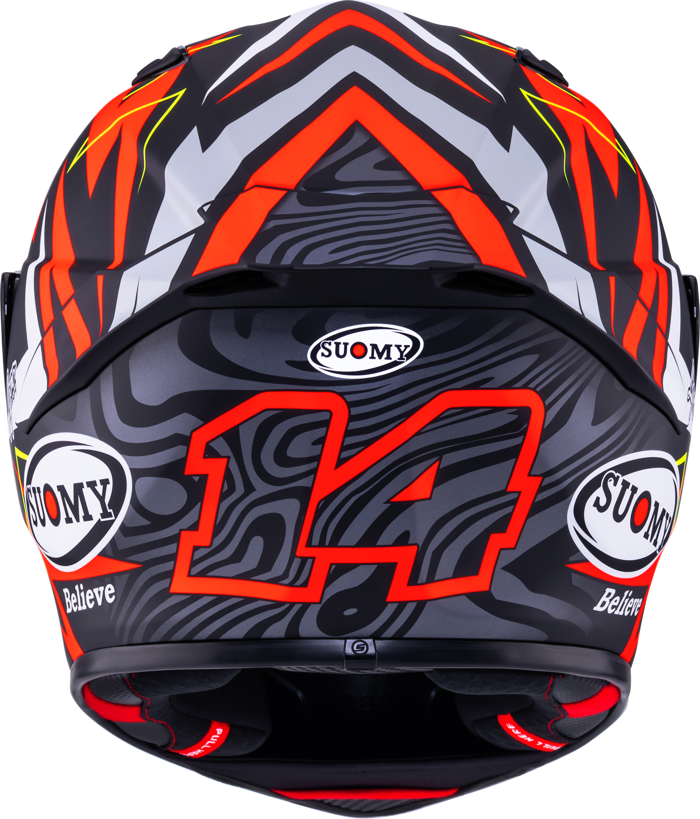 Suomy Track-1 Casco Mate Rojo Réplica de Sam Lowes 2025 K6T10020 
