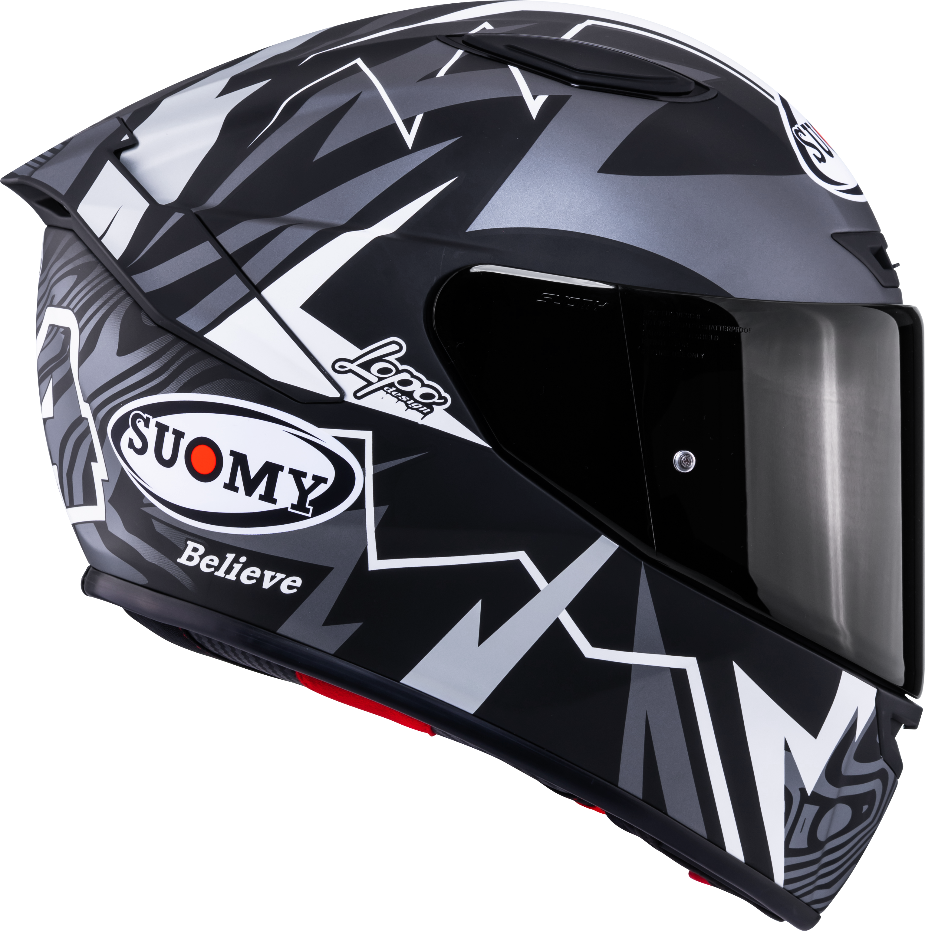 Suomy Track-1 Casco Mate Replica de Sam Lowes Edición de Invierno 2025 K6T10021 