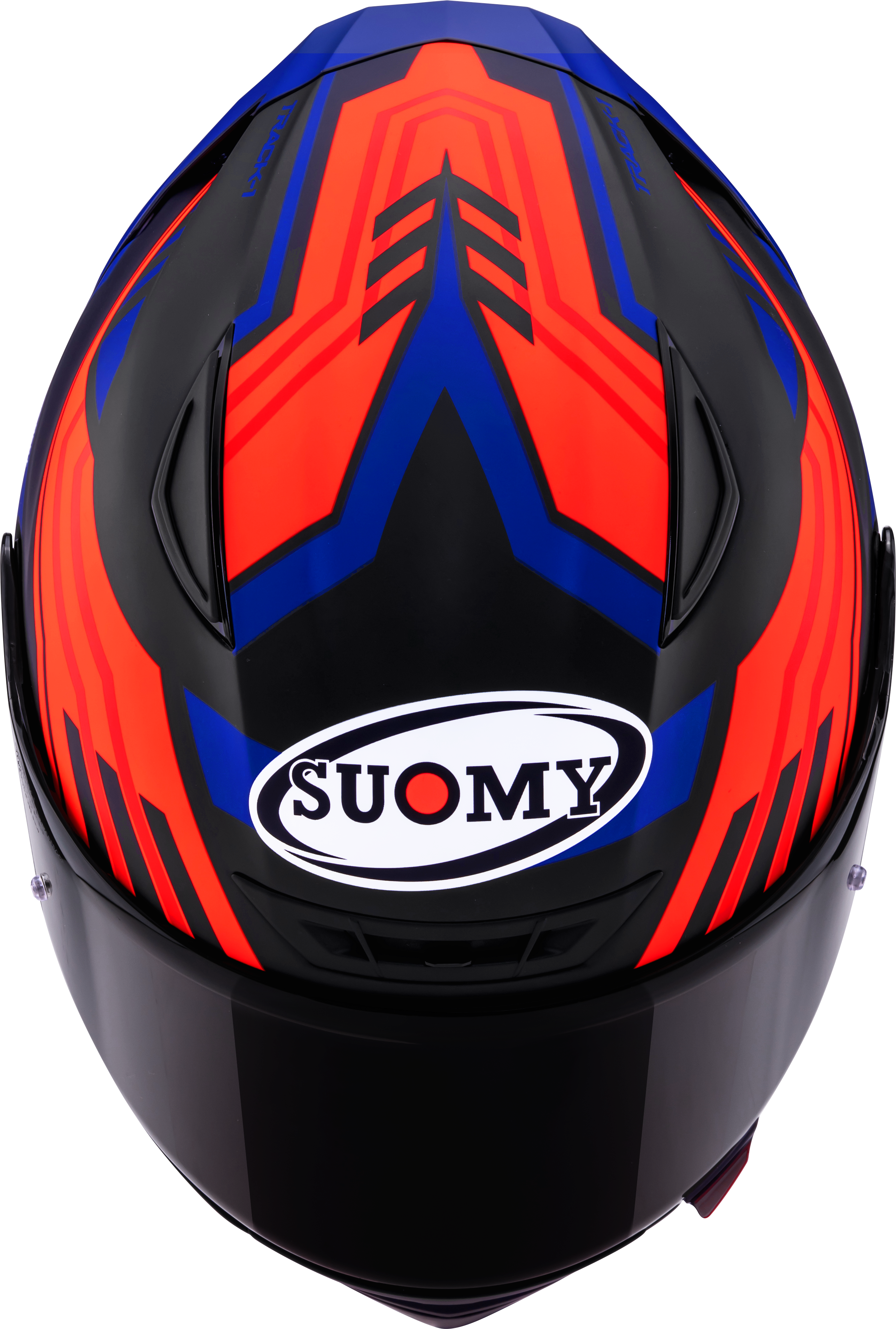 Suomy Track-1 Casco Estructura Mate Negro/Rojo/Azul K6T10024 