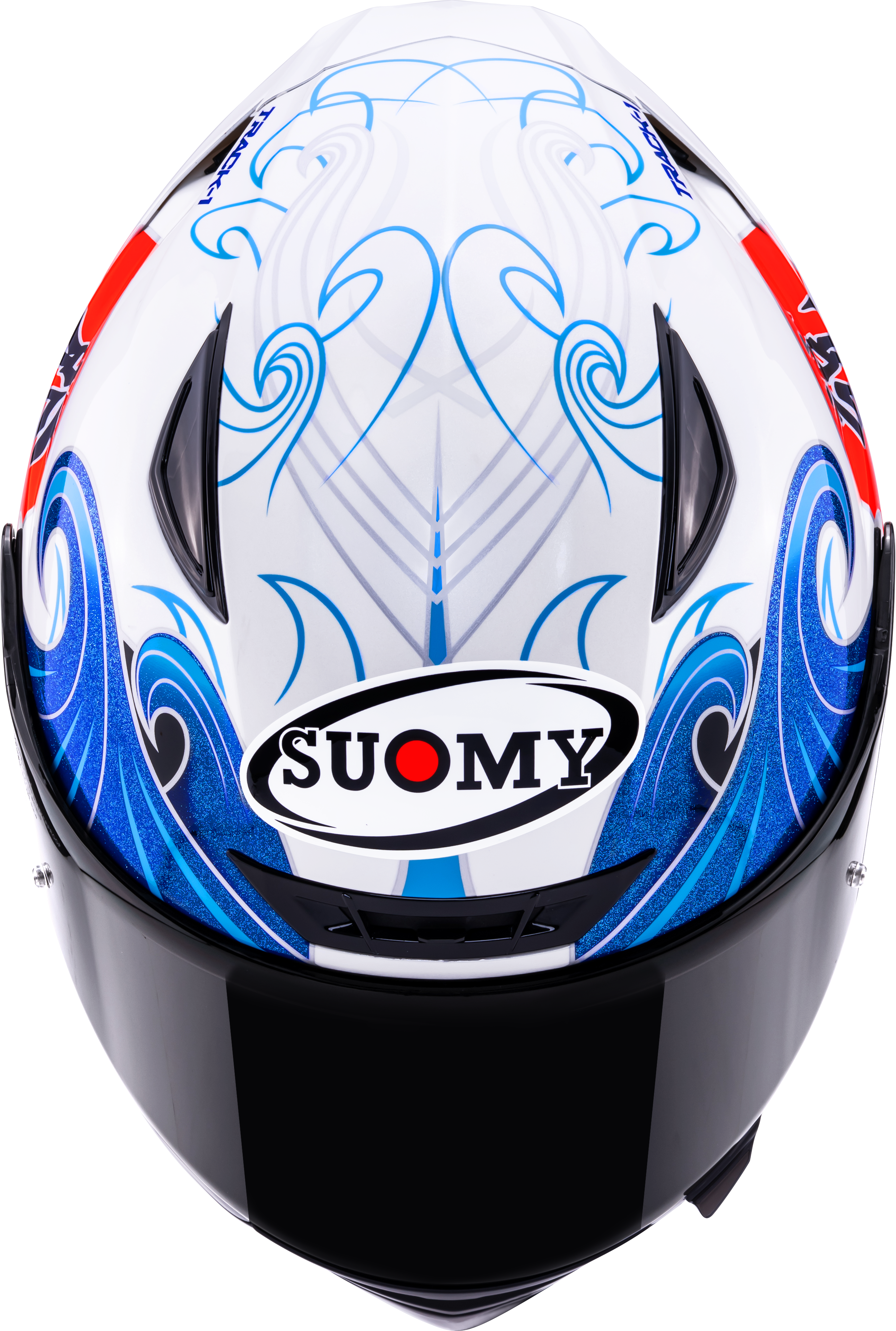 Suomy Track-1 Casco Waves Blanco K6T10025 
