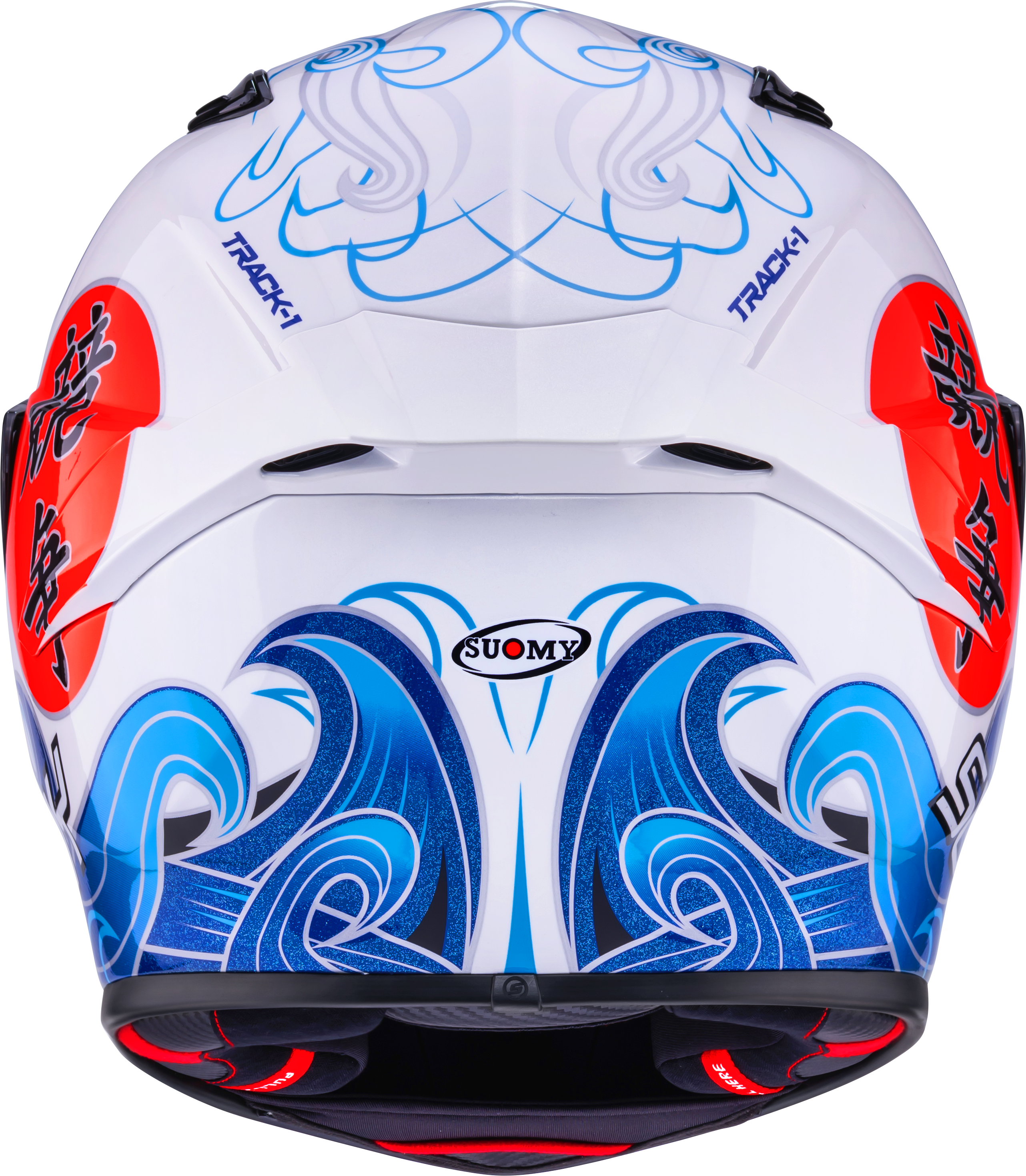 Suomy Track-1 Casco Waves Blanco K6T10025 