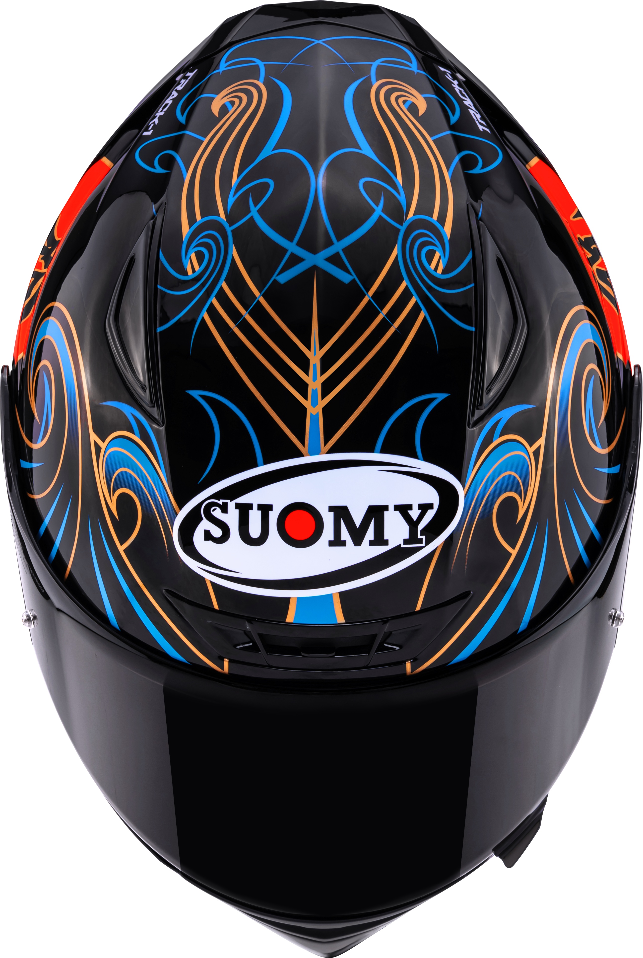 Suomy Track-1 Casco Waves Negro K6T10026 