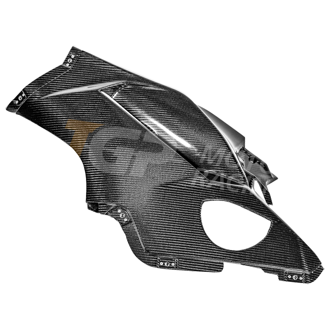 Panel lateral izquierdo de carbono AP Carbon Line de 200 g para Ducati Panigale V4 R (2026) 