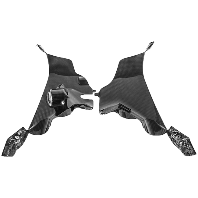 Cubiertas de conducto de aire de carbono Fullsix Ducati Panigale V4/S/R (18-24) 