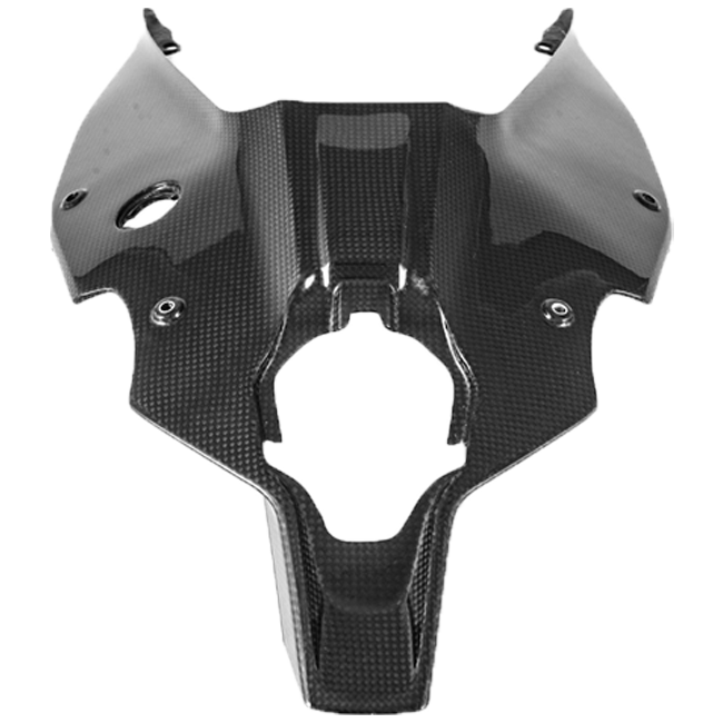 Carcasa trasera "abajo" de carbono Fullsix Ducati Panigale V4/S/R (18-24) 