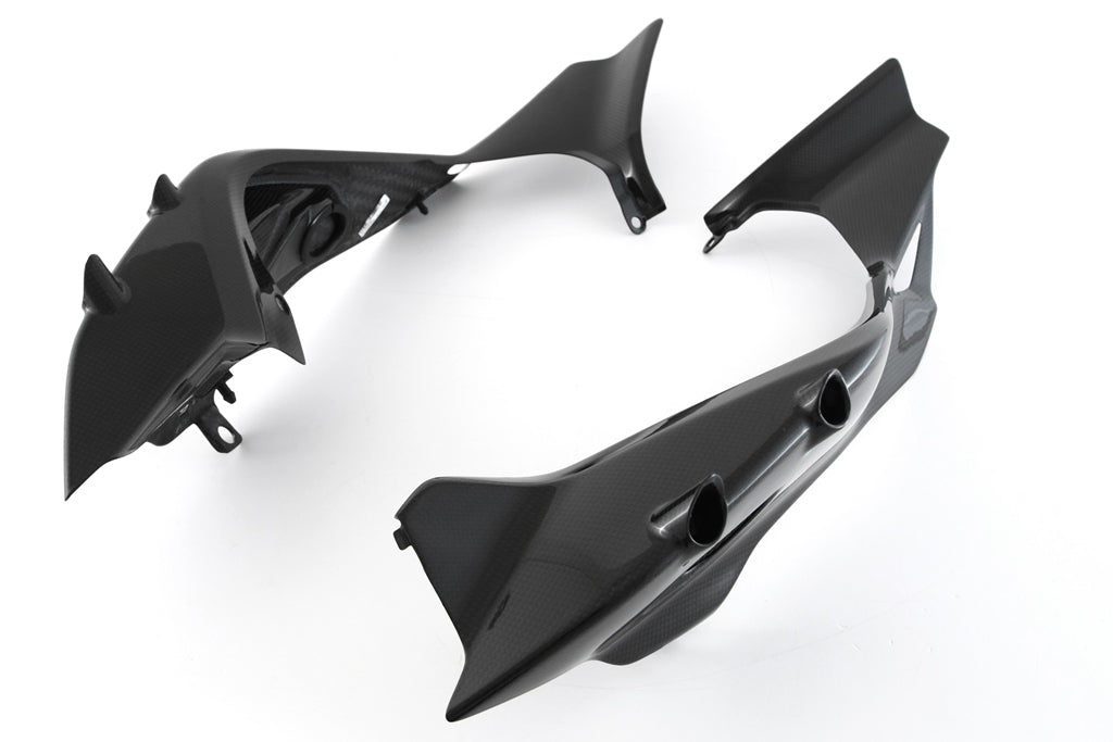 Carcasa trasera inferior izquierda y derecha de carbono Fullsix Ducati Panigale V4/S (2025) 