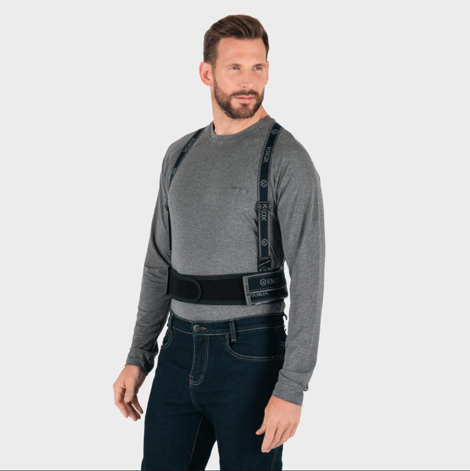 Knox Micro-Lock Air MK2 Protector de espalda | Unisex | Negro | KNXAMLAirV2Back 