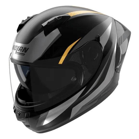 Nolan N60-6 Sport Casco Lesmo Negro / Gris / Antracita / Oro / Acabado Metálico 354 