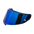 AGV Visera K6 S/K6 Iridium Espejo Azul 
