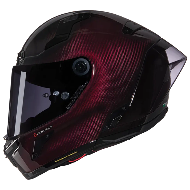 Nolan X-804 RS Casco Ultra Carbono Brillante Rojo Líquido 326 