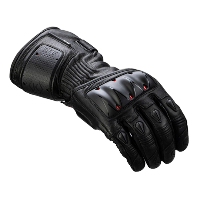 Knox Oulton MK2 guantes de cuero de deporte | Hombre | Negro/Rojo | 1011352110030 