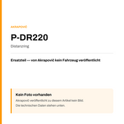 Akrapovic Distanzring P-DR220 — Platzhalter, kein Herstellerfoto verfügbar
