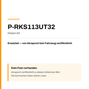 Akrapovic Hülsen-Kit P-RKS113UT32 — Platzhalter, kein Herstellerfoto verfügbar